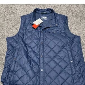 Stio Men's Quilted Blue Vest